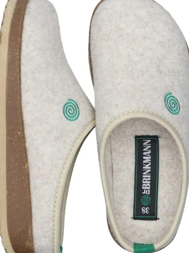 Dr. BRINKMANN Hausschuhe^Klassische Hausschuhe in offwhite