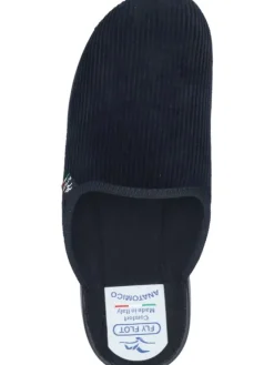 Klassische Hausschuhe in schwarz><noscript><img width=