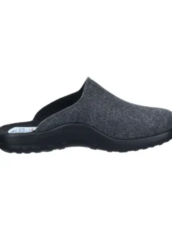 Klassische Hausschuhe in schwarz><noscript><img width=