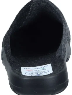 Klassische Hausschuhe in schwarz><noscript><img width=