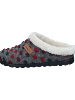Klassische Hausschuhe in anthrazit>FlyFlot Discount