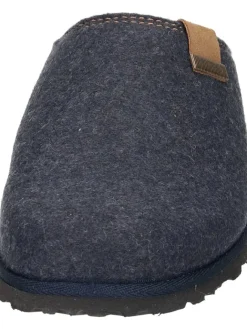 Klassische Hausschuhe in marine><noscript><img width=