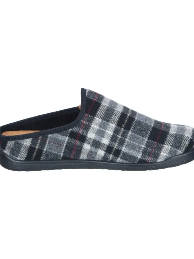 Klassische Hausschuhe in schwarz>FlyFlot Online