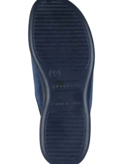 Klassische Hausschuhe in blau><noscript><img width=