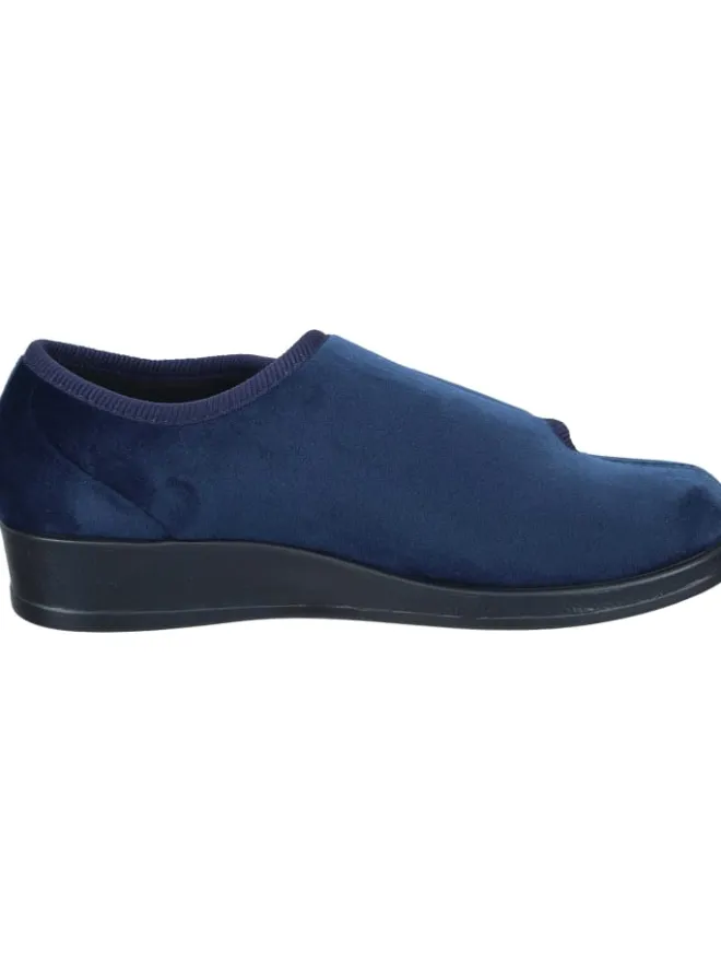 Klassische Hausschuhe in blau>FlyFlot Online