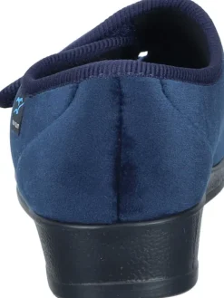 Klassische Hausschuhe in blau><noscript><img width=