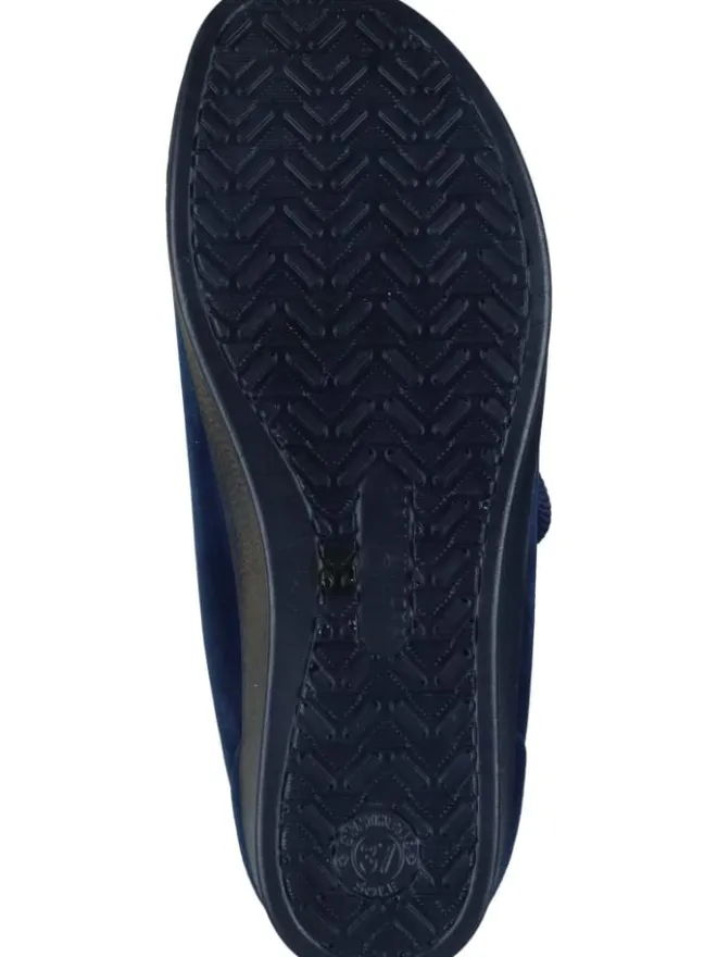 Klassische Hausschuhe in blau>FlyFlot Online
