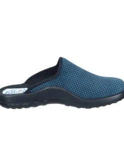 Klassische Hausschuhe in blau><noscript><img width=