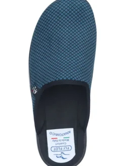 Klassische Hausschuhe in blau><noscript><img width=
