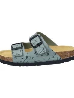 Klassische Pantoletten in khaki>Dr. BRINKMANN New