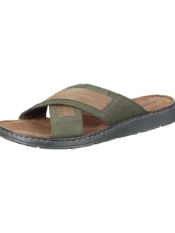 manitu Sandalen & Pantoletten^Klassische Pantoletten in grün
