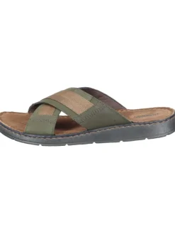 manitu Sandalen & Pantoletten^Klassische Pantoletten in grün