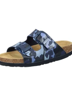 Klassische Pantoletten in blau>Dr. BRINKMANN Hot
