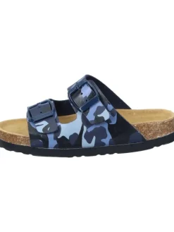 Klassische Pantoletten in blau>Dr. BRINKMANN Hot