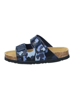 Klassische Pantoletten in blau><noscript><img width=