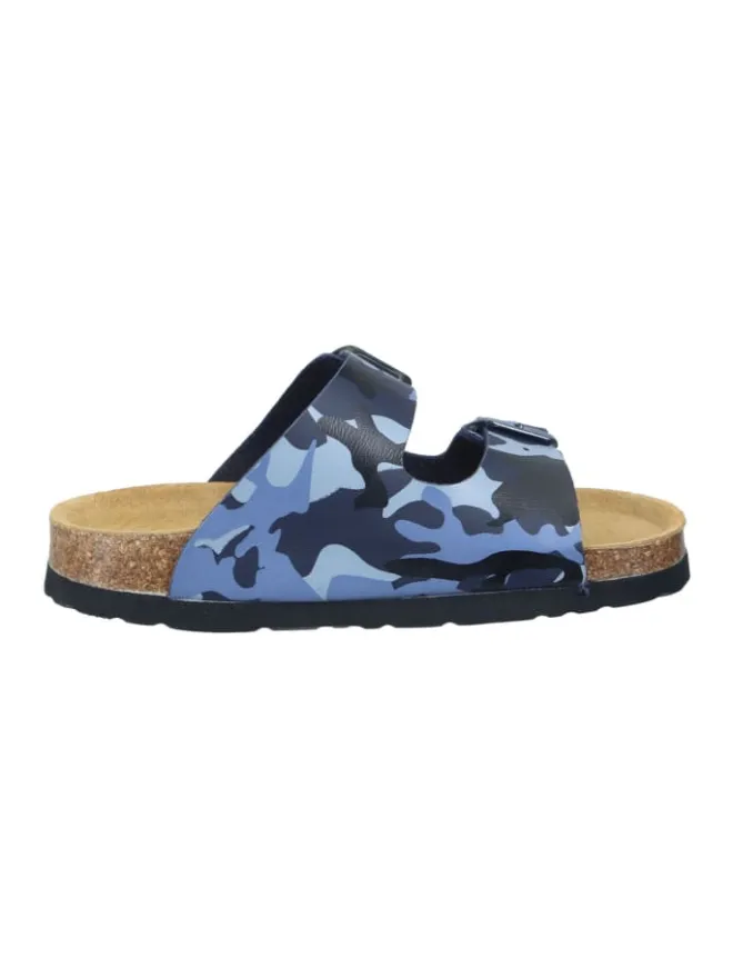 Klassische Pantoletten in blau>Dr. BRINKMANN Hot