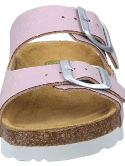Klassische Pantoletten in rosa><noscript><img width=