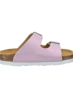 Klassische Pantoletten in rosa><noscript><img width=