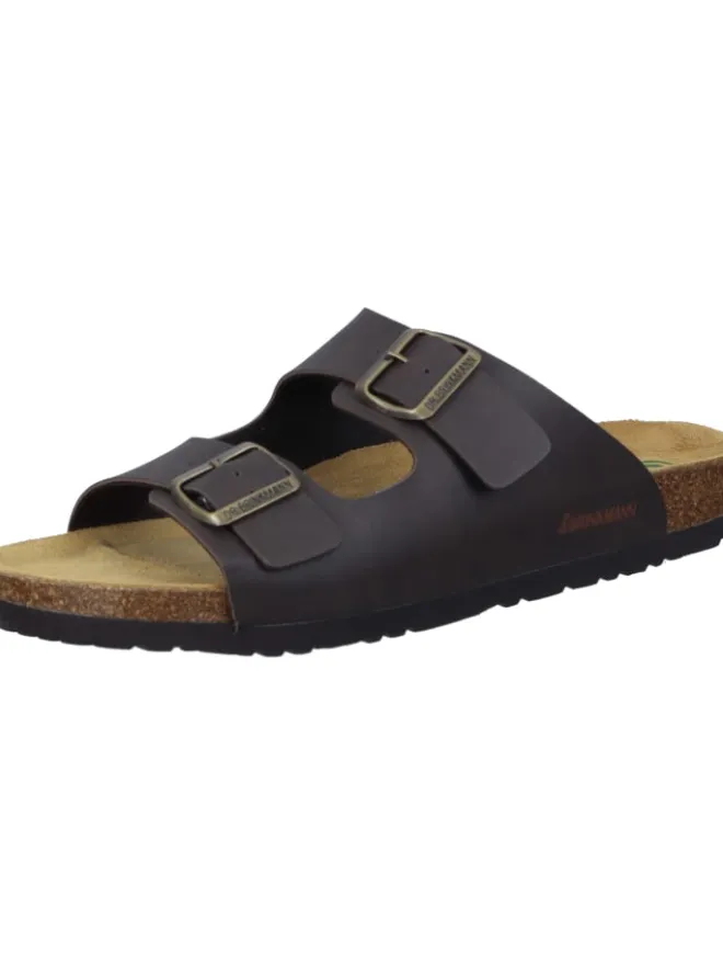 Dr. BRINKMANN Sandalen & Pantoletten^Klassische Pantoletten in braun