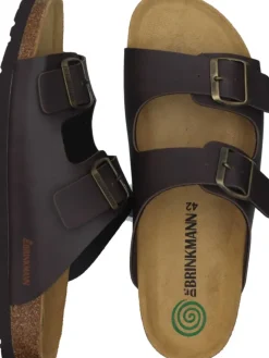 Dr. BRINKMANN Sandalen & Pantoletten^Klassische Pantoletten in braun