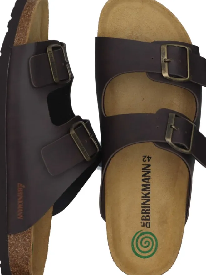 Dr. BRINKMANN Sandalen & Pantoletten^Klassische Pantoletten in braun