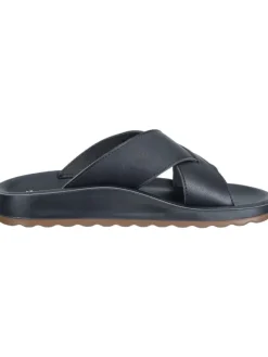 Klassische Pantoletten in schwarz><noscript><img width=