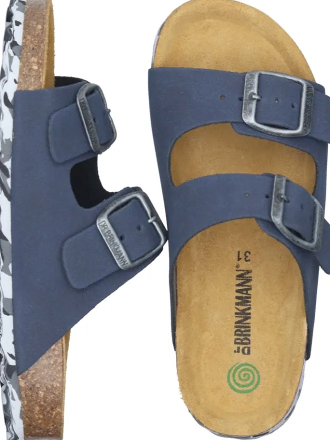 Klassische Pantoletten in blau>Dr. BRINKMANN Outlet