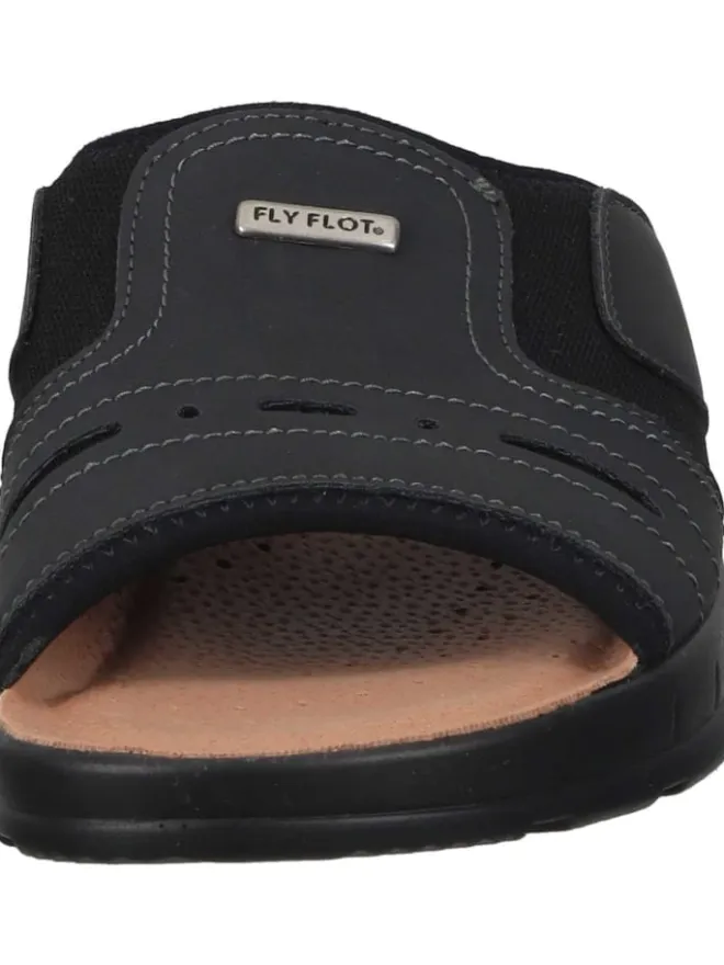 Klassische Pantoletten in schwarz>FlyFlot Online