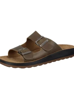 Klassische Pantoletten in beige>FlyFlot Online