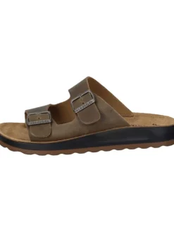 Klassische Pantoletten in beige>FlyFlot Online