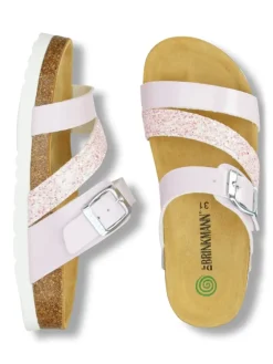 Klassische Pantoletten in rosa><noscript><img width=