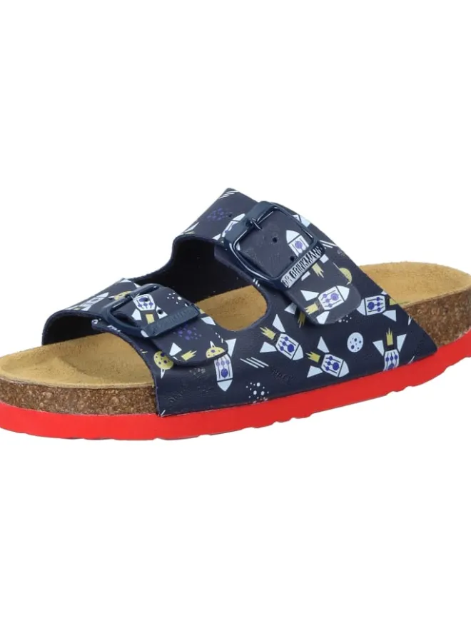 Klassische Pantoletten in blau>Dr. BRINKMANN New