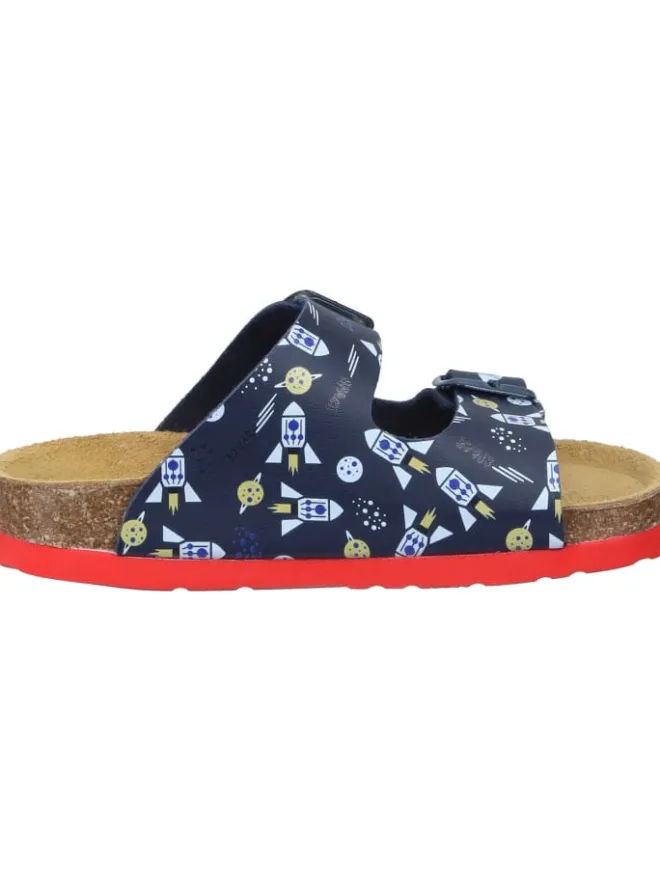 Klassische Pantoletten in blau>Dr. BRINKMANN New