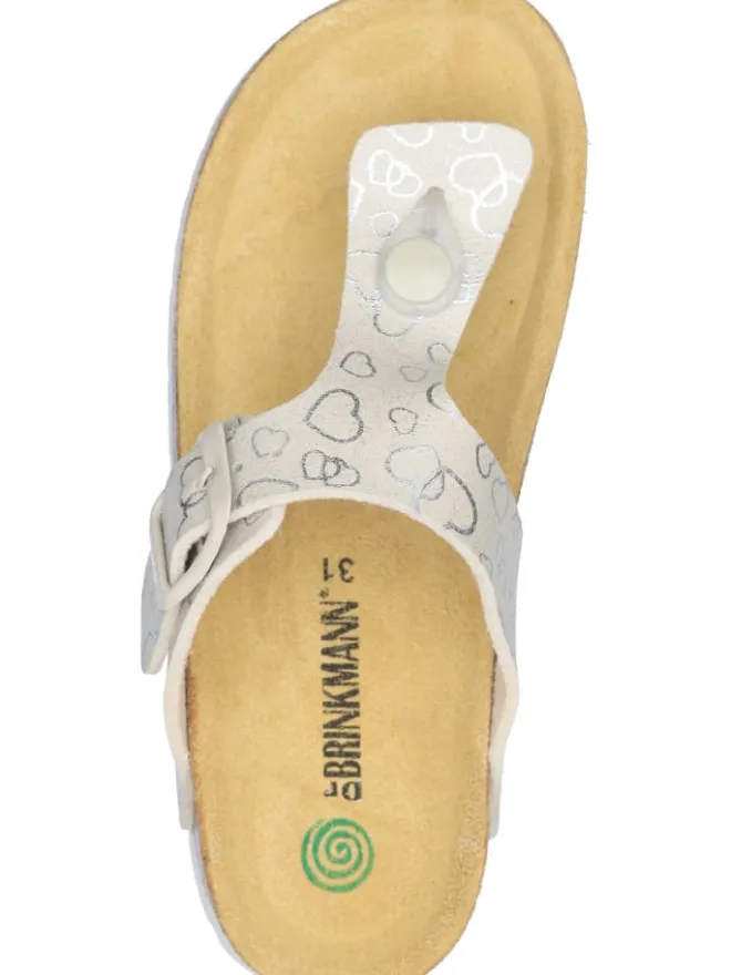 Dr. BRINKMANN Clogs & Pantoletten·Pantoletten^Klassische Pantoletten, Zehentrenner in hellgelb
