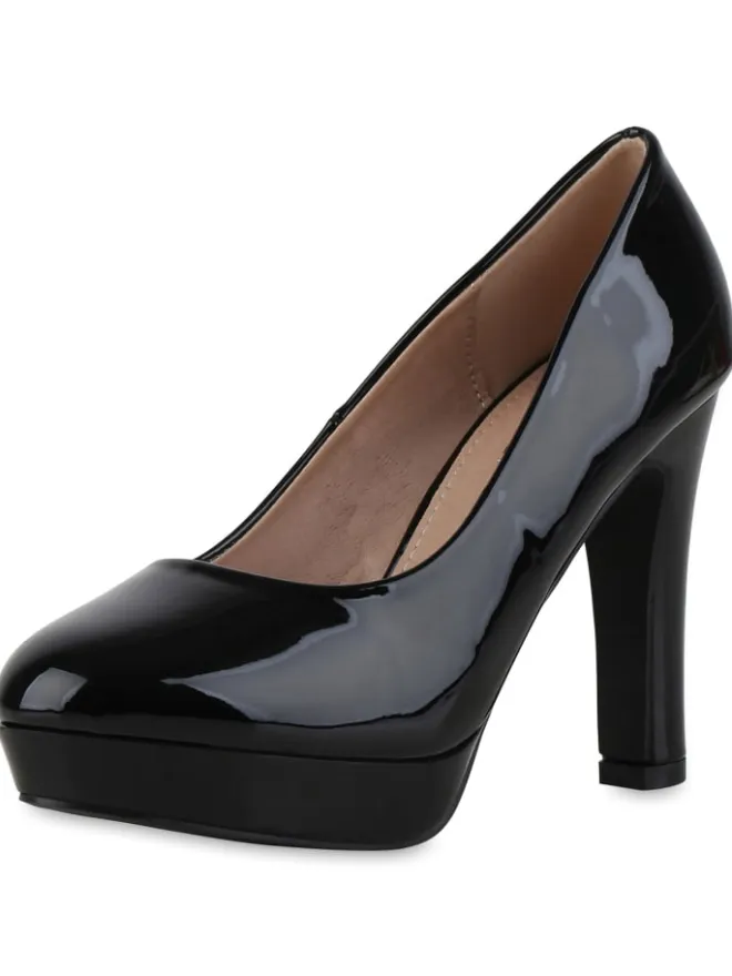 VAN HILL Pumps^Klassische Pumps Aurora in Schwarz Lack