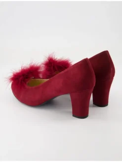 Klassische Pumps in Rot><noscript><img width=