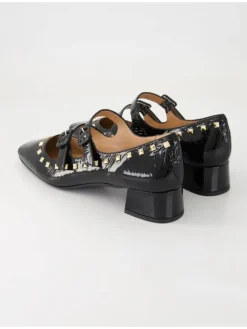 Klassische Pumps in Schwarz><noscript><img width=