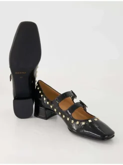 Klassische Pumps in Schwarz><noscript><img width=