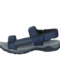 Klassische Sandaletten in blau>manitu New
