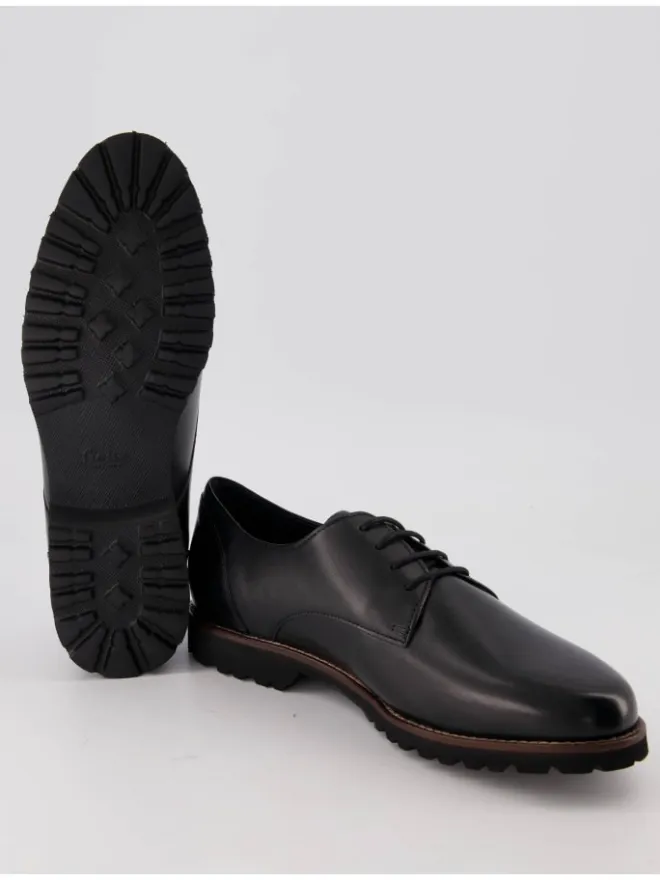 Sioux Schnürschuhe^Klassische Schnürschuhe in Schwarz
