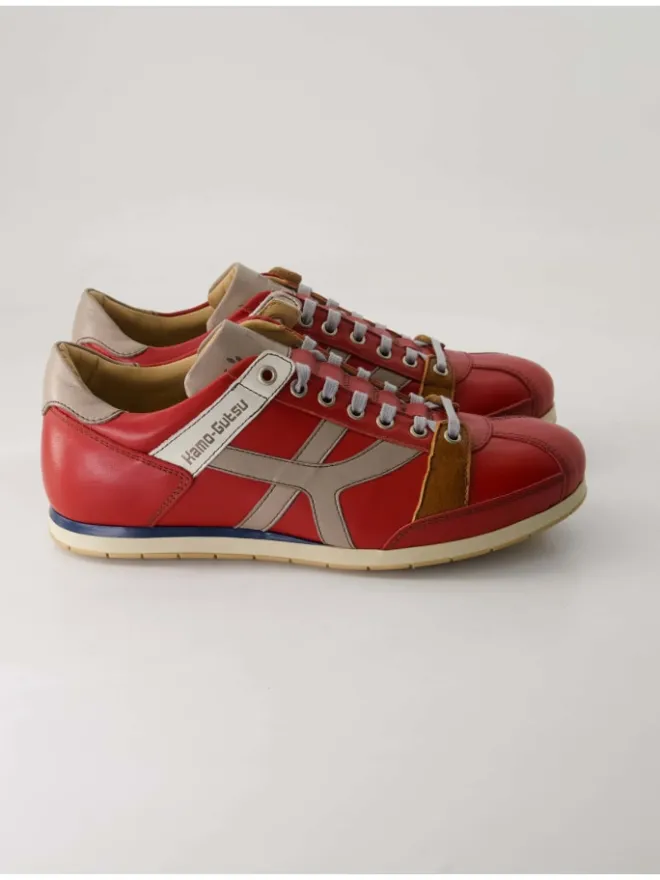 Klassische Schnürschuhe in Rot>Kamo-Gutsu Clearance
