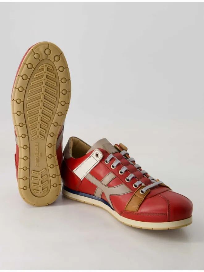 Klassische Schnürschuhe in Rot>Kamo-Gutsu Clearance
