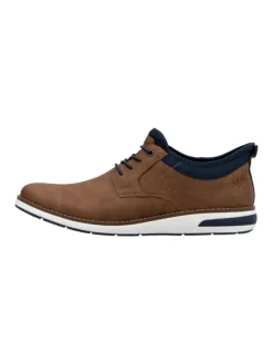 Klassische Schnürschuhe in Braun><noscript><img width=
