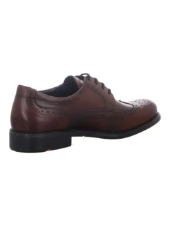 Klassische Schnürschuhe in Braun><noscript><img width=