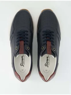 Sioux Schnürschuhe^Klassische Schnürschuhe in Blau
