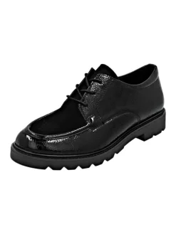 remonte Schnürschuhe^Klassische Schnürschuhe in Schwarz