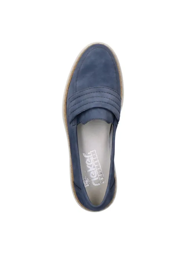 Klassische Slipper in Blau>rieker Outlet