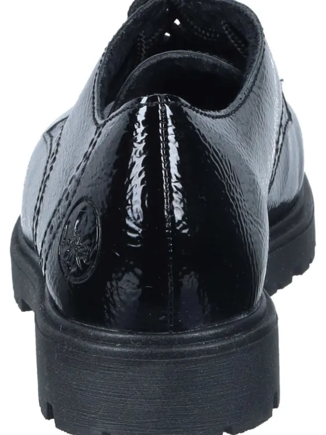 rieker Schnürschuhe^Klassische Slipper in black