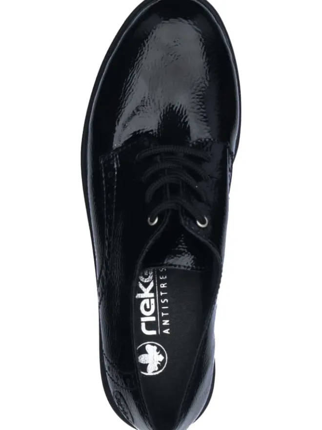 rieker Schnürschuhe^Klassische Slipper in black