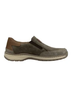 Klassische Slipper in Braun>rieker